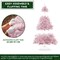 Casafield Spruce Artificial Holiday Christmas Tree with Sturdy Metal Stand